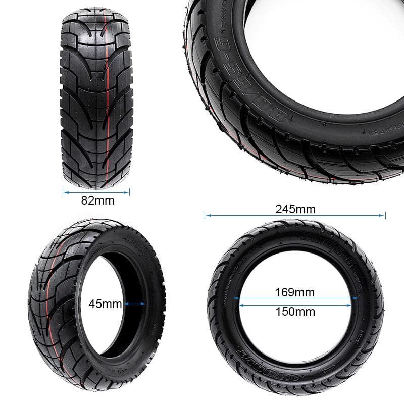 80/65-6 Reifen - 10x3 - 255x80 [TUOVT]