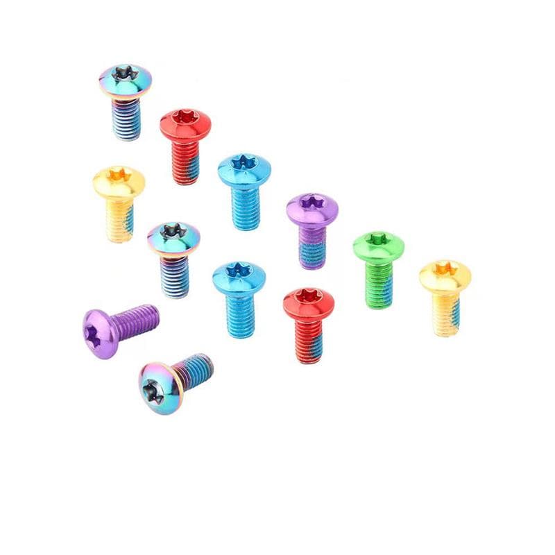 Gelbe Schraube M5x10 für Bremsscheiben - 12 Stk