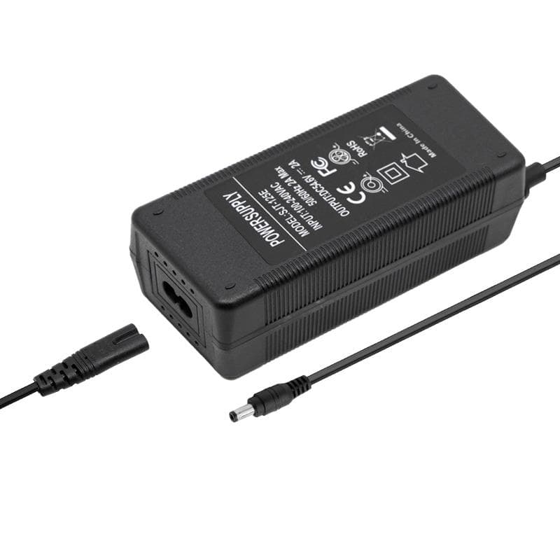 48v Ladegerät (Ausgang 54,6v) 2A DC-Stecker 5,5x2,5mm