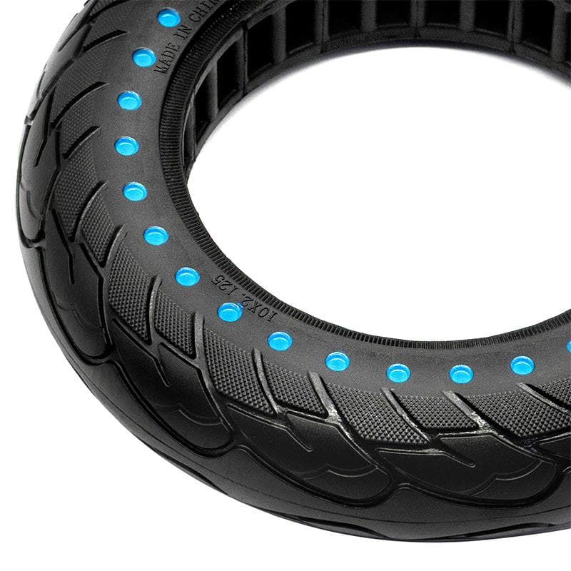 Ultraleicht Solides Rad 10x2,125-6,1/B34 - blaue Punkte [Nedong]