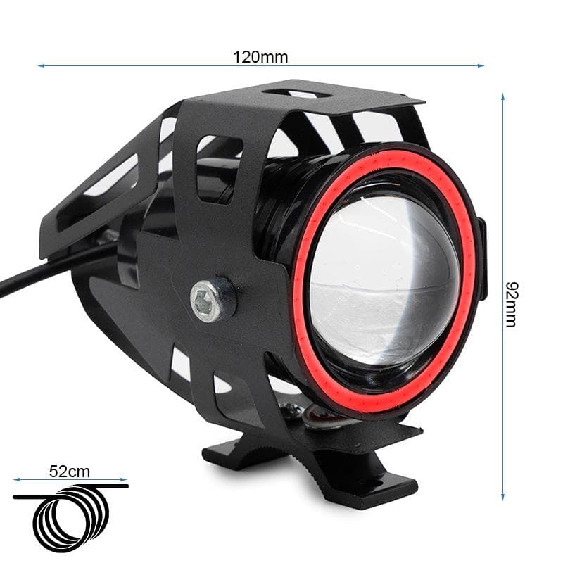 LED-Scheinwerfer U7 12-80V Rot