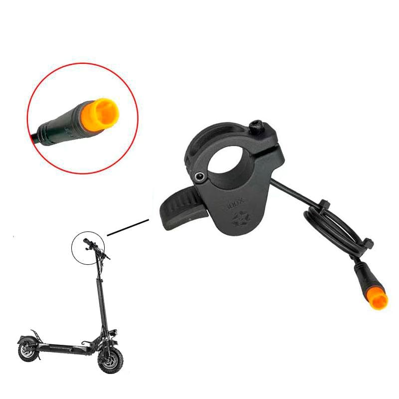 Vollgasbeschleuniger mit wasserdichtem 25cm schwarzem Stecker - Modell 1
