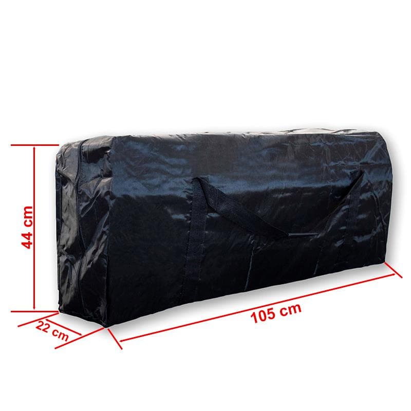 Wasserdichte Stoffhülle 100x40x20 cm Schwarz