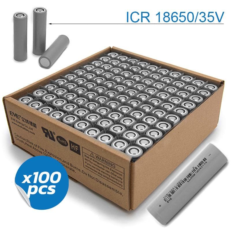 18650 Zelle 3,5A/h 3C [EVE] - 100 Stk
