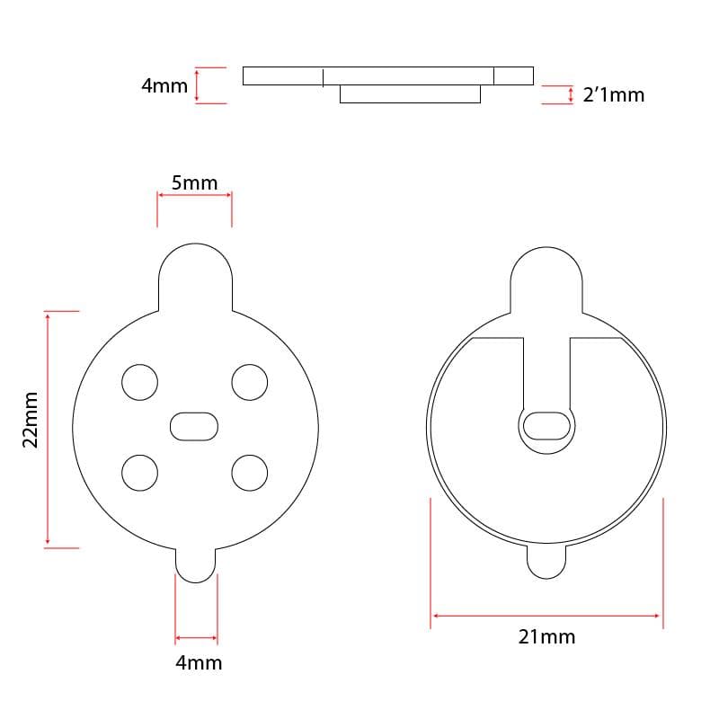 CT001-S Belag sinterisiert fuer NIU [Ewheel] - 2 Sätze