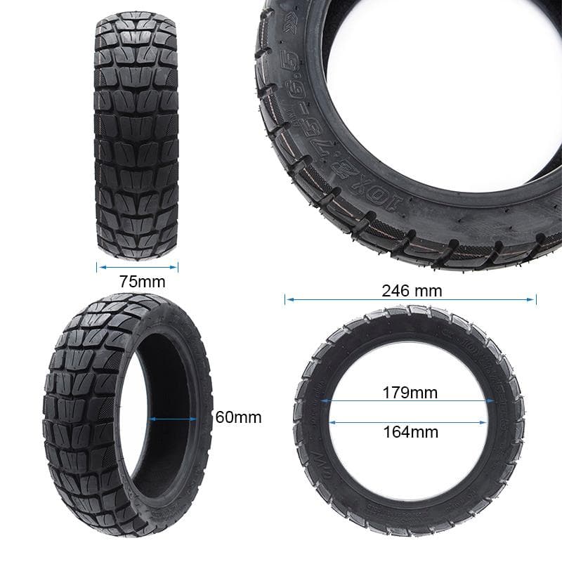 Offroad Schlauchloser Reifen 10x2,75-6,5 [Ewheel]