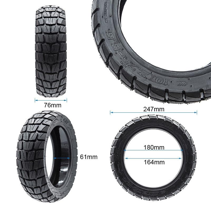 Schlauchloser Offroad Reifen 10x2,75-6,5 Ewheel New GEL