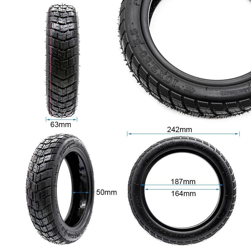 Tubeless Offroad Reifen 10X2,50-6,5 / GEL / Ewheel