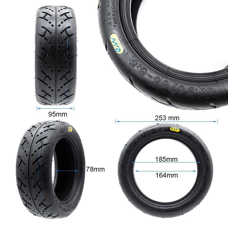 Tubeless Cityroad Reifen 90/65-6,5 [Ewheel] Neu GEL