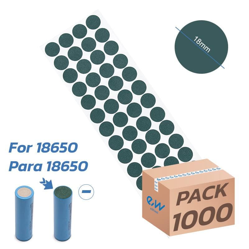 Faserplatte negative Isolierung 18650 - 1000Stk