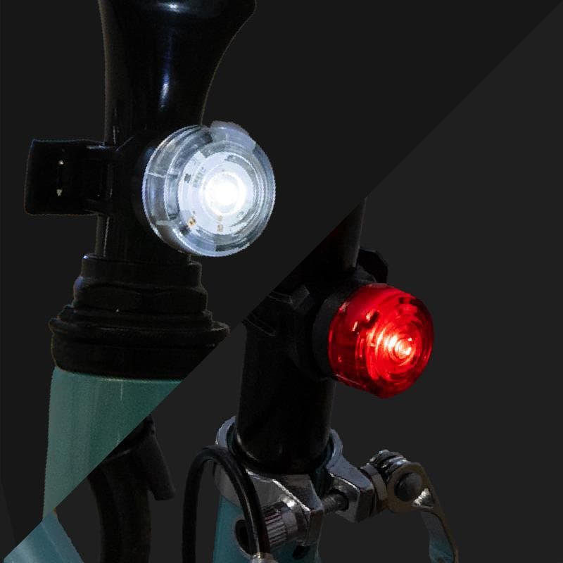 Front- und Rück-LED-Lichtset wiederaufladbar EWL001