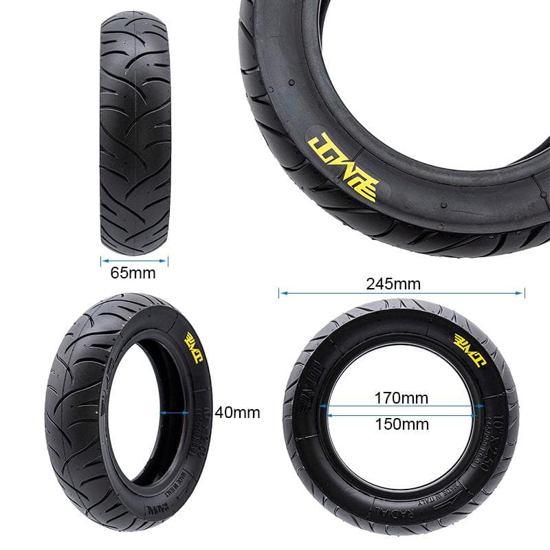 Tubeless Radialreifen E-Fire 65/250-6 (10x2,50-6)