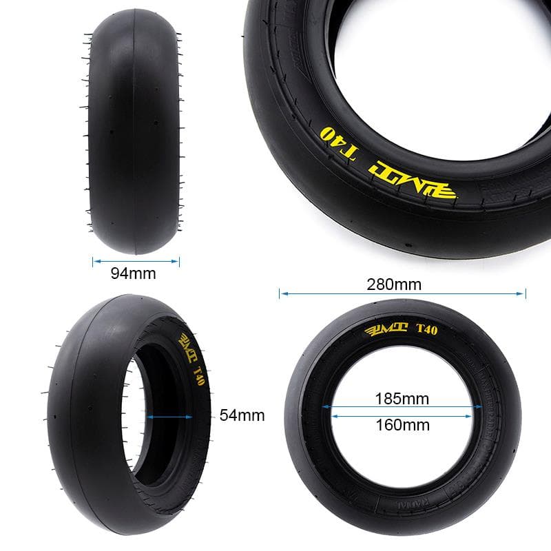Tubeless Reifen radial T40 Slick 90/65R6,5 [PMT]