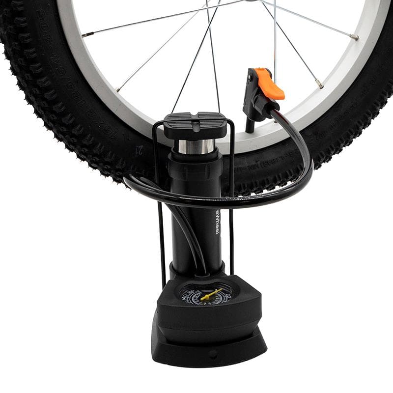 Fußpumpe mit Manometer - Ewheel