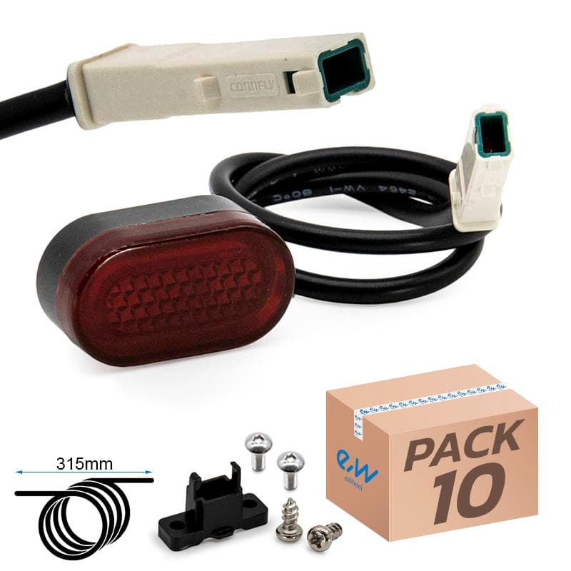 Rücklicht Kotflügel 5-12V für Xiaomi M365 und Pro - 10 Stück