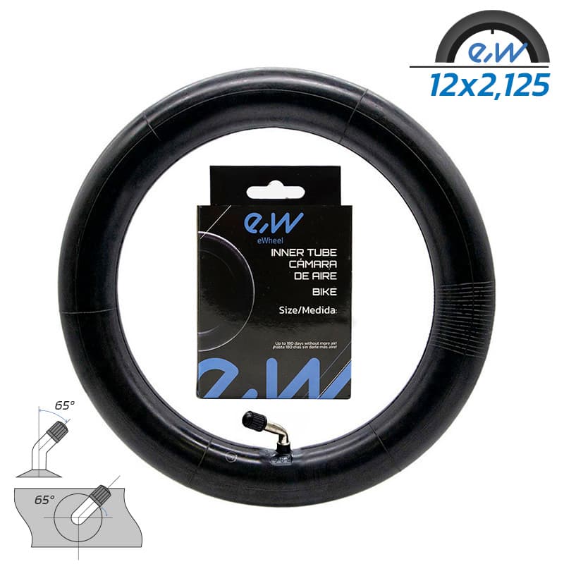 Schlauch 12x (1,75 /2 /2,125) VC 65x65º Ewheel
