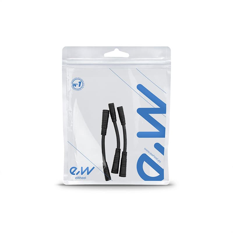 Wasserdichter Adapter M6 Buchse auf M8 Buchse (2 Pins) – 3er-Pack