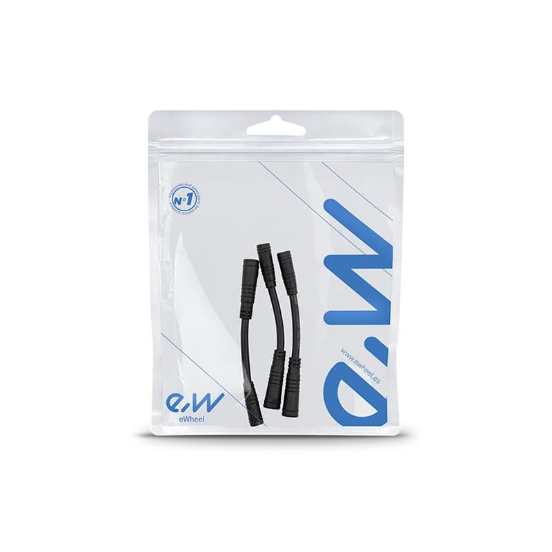 Wasserdichter Adapter M6 Buchse auf M8 Buchse (3 Pins) – 3er-Pack