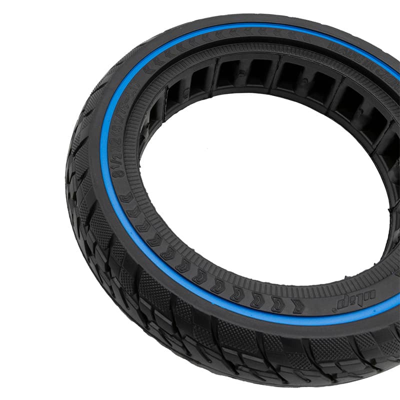 Vollgummirad Offroad 8,5x2 (50/75-6,1) blau
