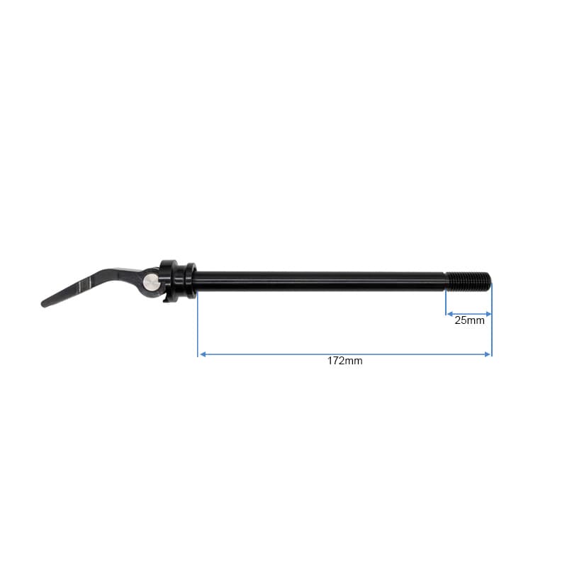 Hintere Steckachse M12*172mm TERRAM