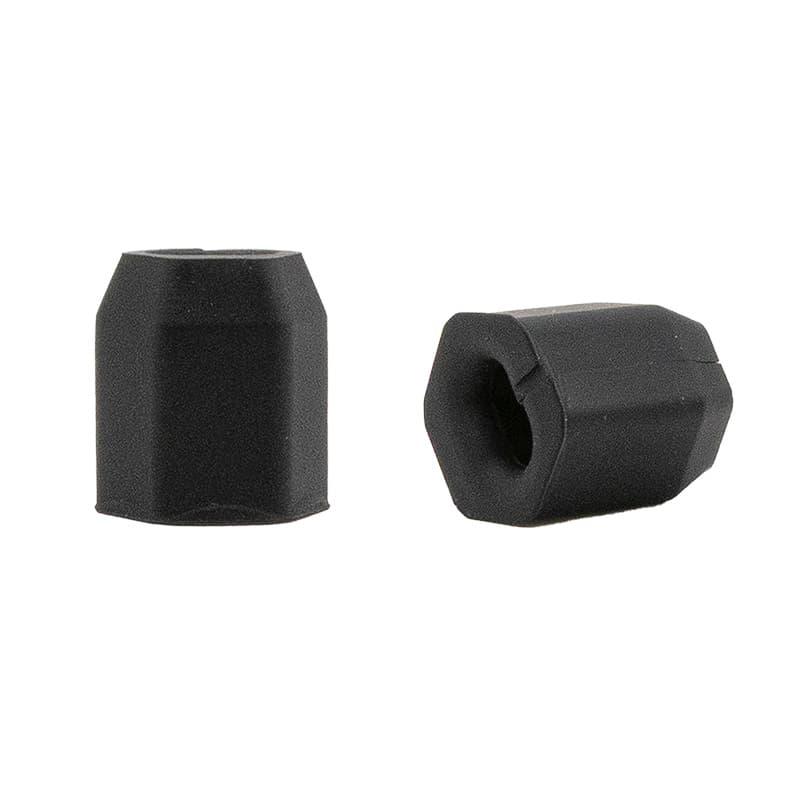 Schwarze Silikonabdeckungen für Xiaomi 4 Lite (2. Generation) – 5er-Pack