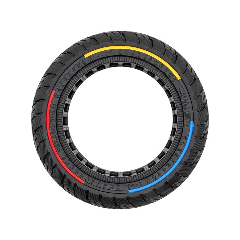 Vollgummirad 10x2,5 (60/70-6,5) B45 – tricolor