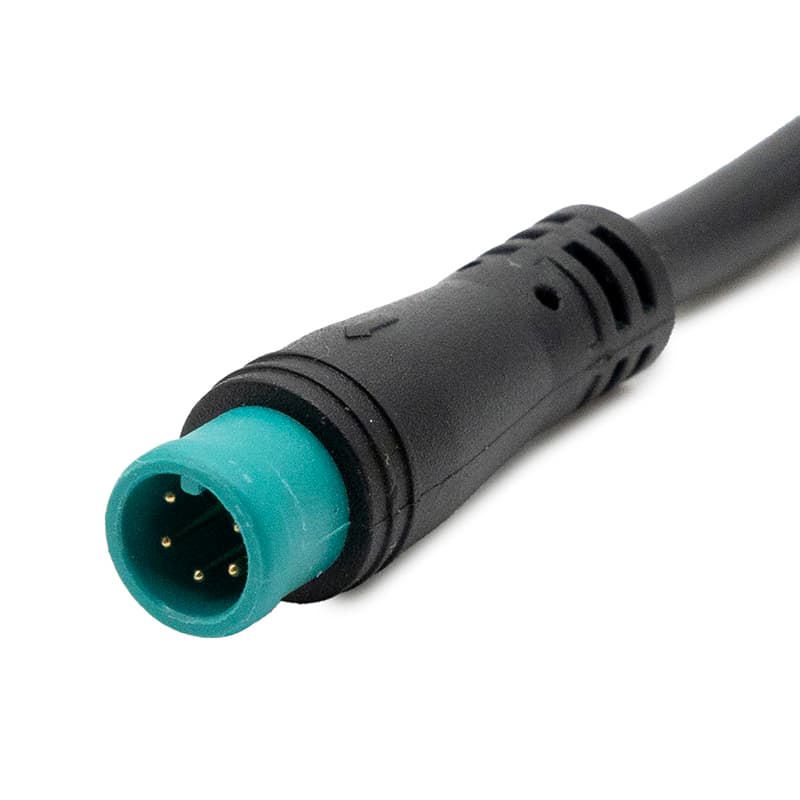 Gasgriff mit Druckknopf - wasserdichter Stecker