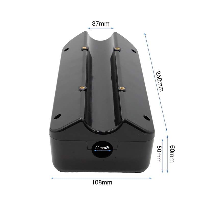 Controller- und externe Batteriekasten