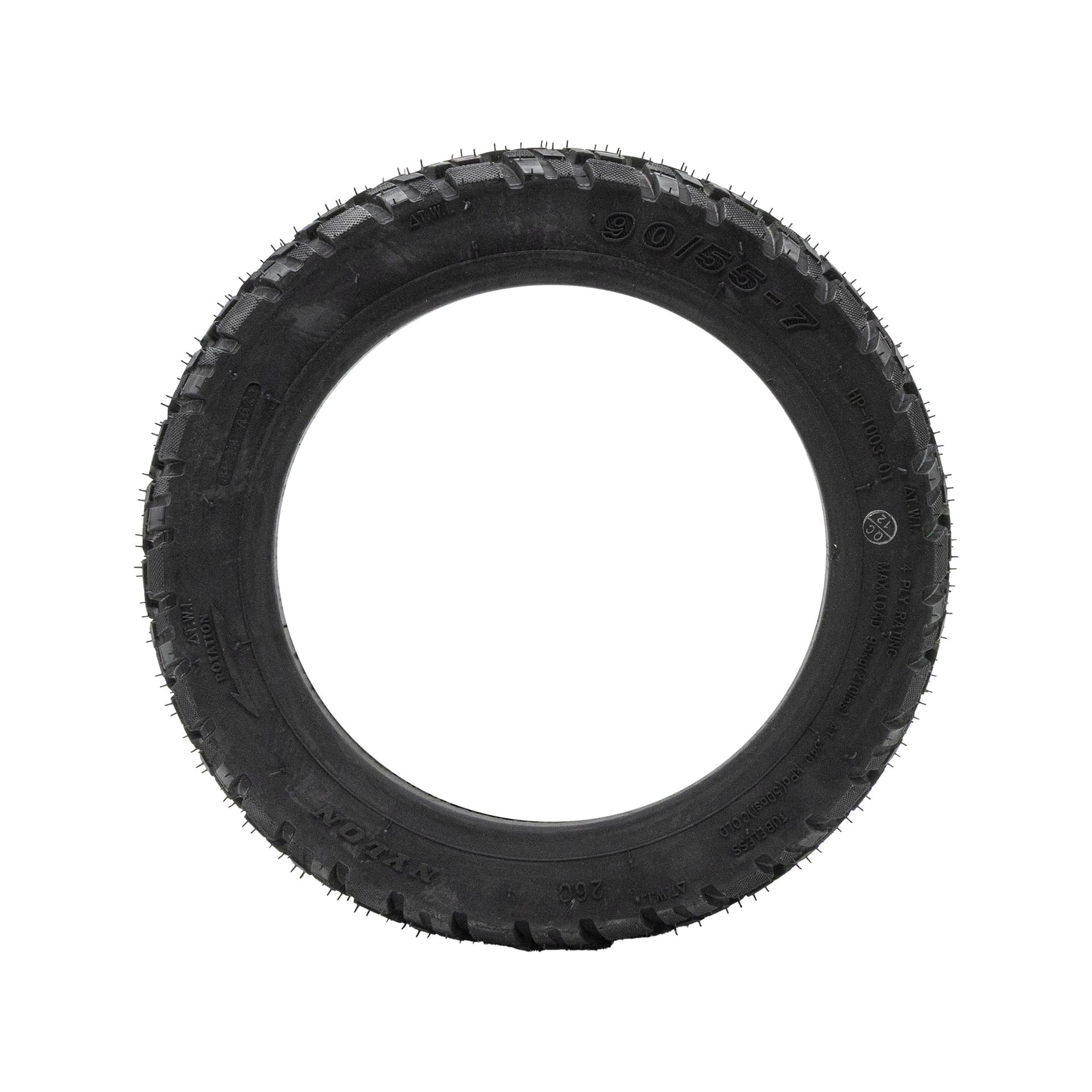 Tubeless-Offroad-Reifen 90/55-7 rot