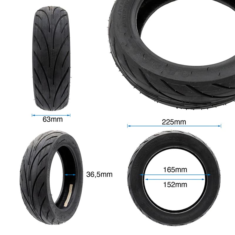 Cityroad-Reifen 9,5x2,3 [Ewheel]