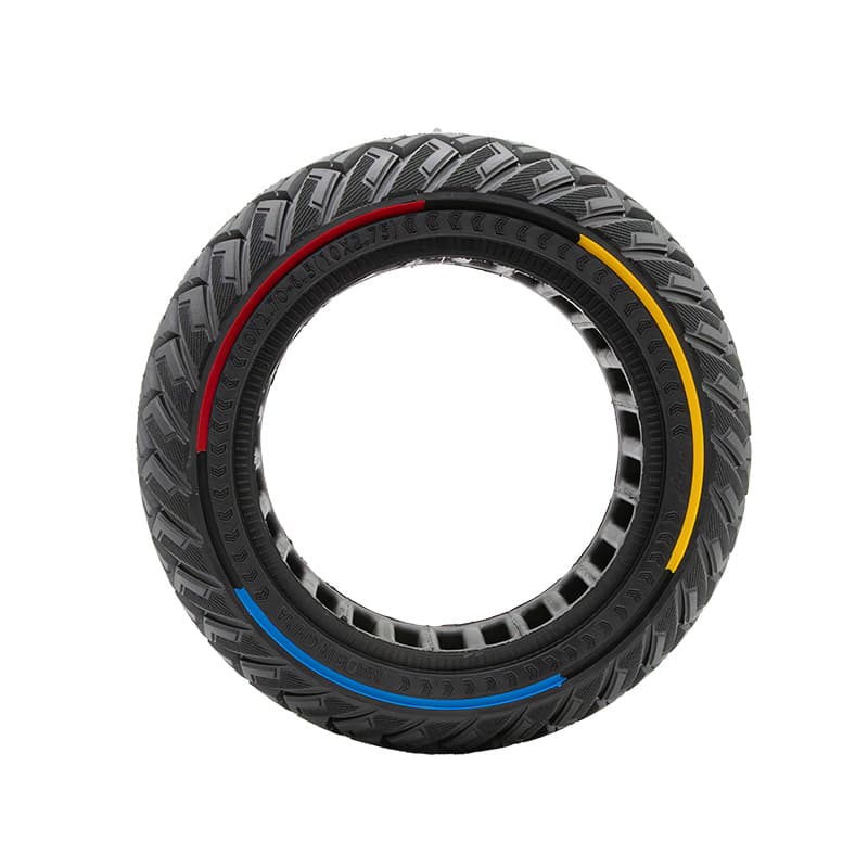 Vollreifen 10x2,70-6,5 (10X2,75) – dreifarbig