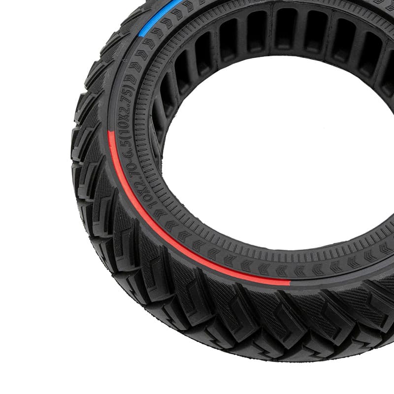 Vollreifen 10x2,70-6,5 (10X2,75) – dreifarbig