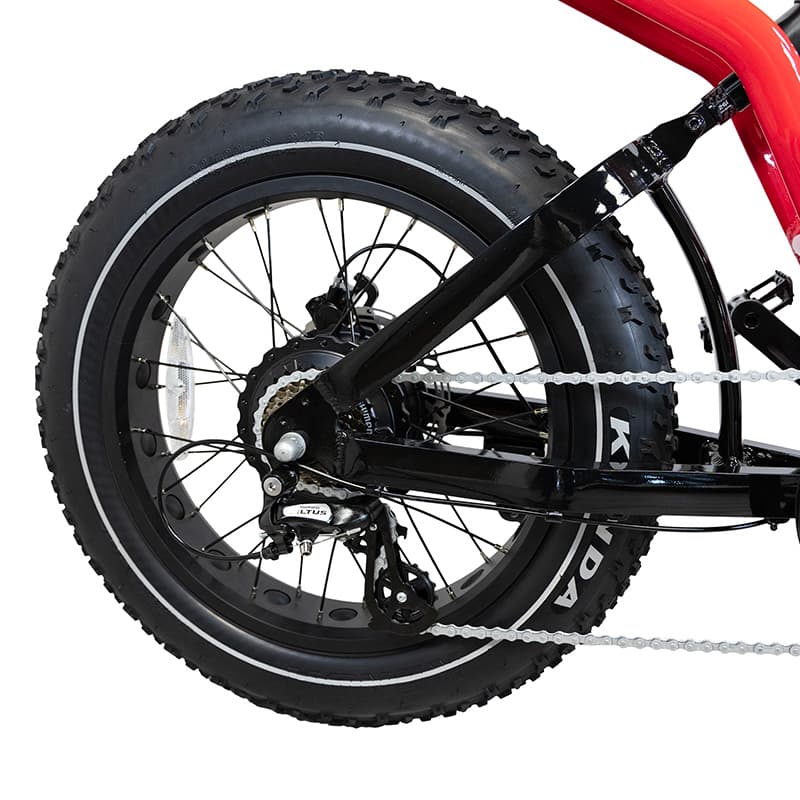 Elektrofahrrad Commando Red