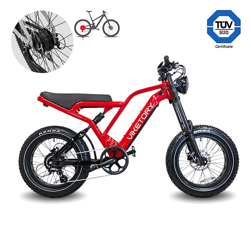Elektrofahrrad Commando Red