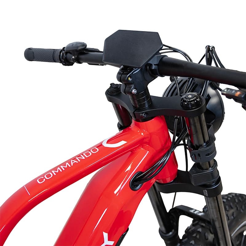 Elektrofahrrad Commando Red