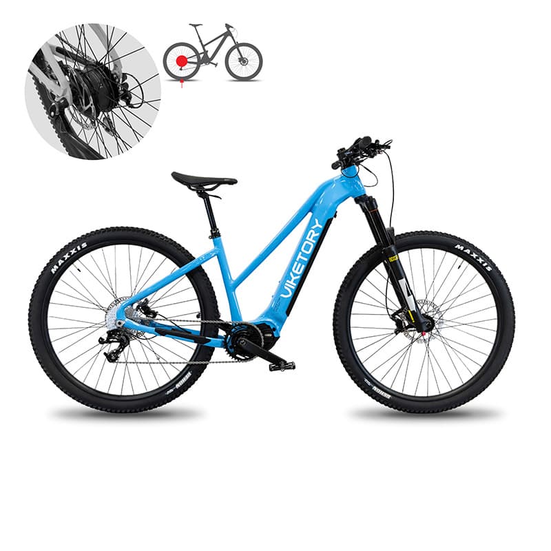 ZEPHIR E-Bike MTB Blau