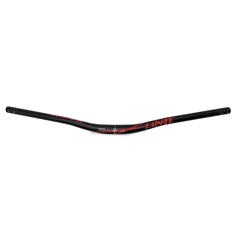 720mm Lenker mit 25mm Erhöhung Schwarz-Rot