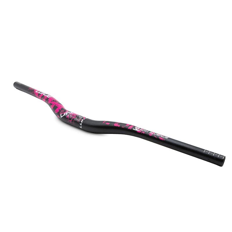 Lenker 720 mm mit 25 mm Erhöhung, schwarz-rosa
