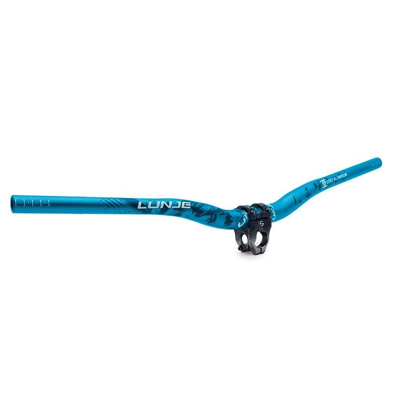 720mm Lenker mit 25mm Erhöhung blau-schwarz