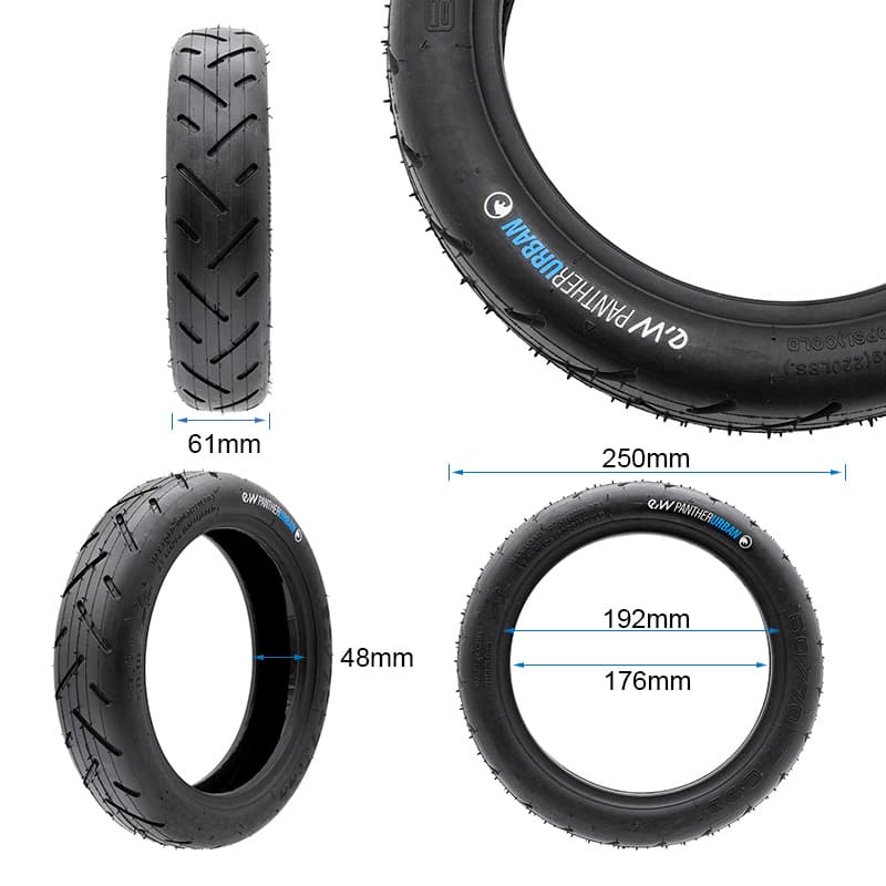 Tubeless Reifen 60/70-7 FUR MI4 PRO MAX/PLUS EWHEEL PANTHERURBAN NEW GEL