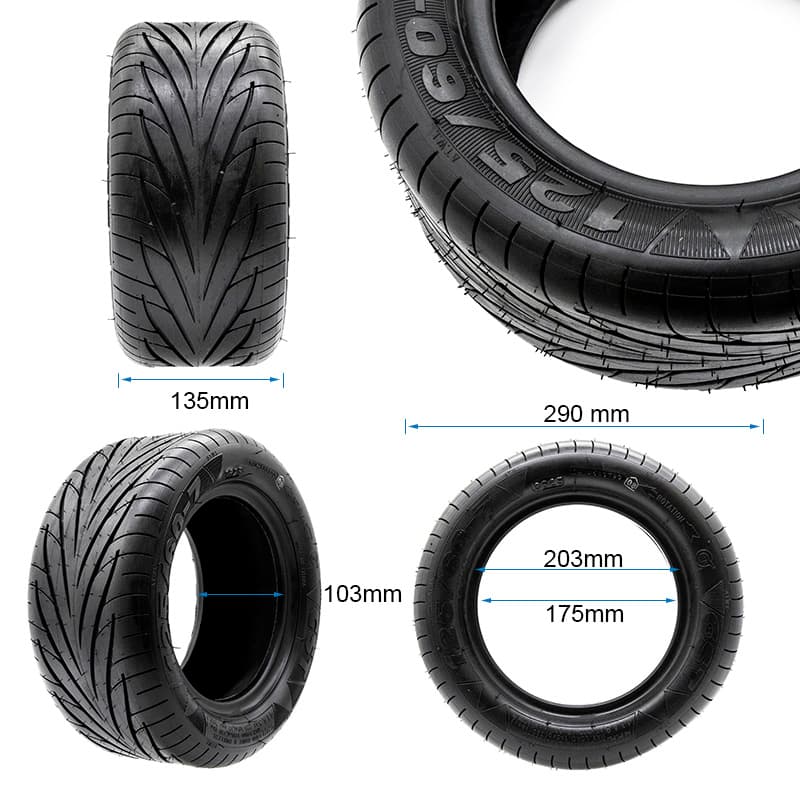 Tubeless-Reifen 125/60-7 [CST]