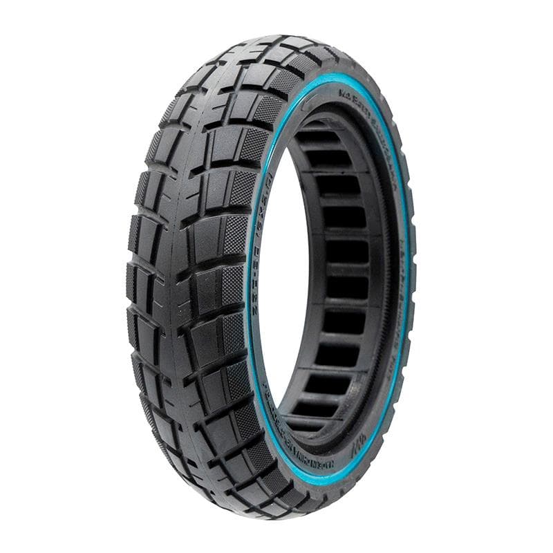Ultraleichtes Vollgummirad Offroad 230x50 / 9x2-6,1/B34 - blaue Linie [Ewheel]