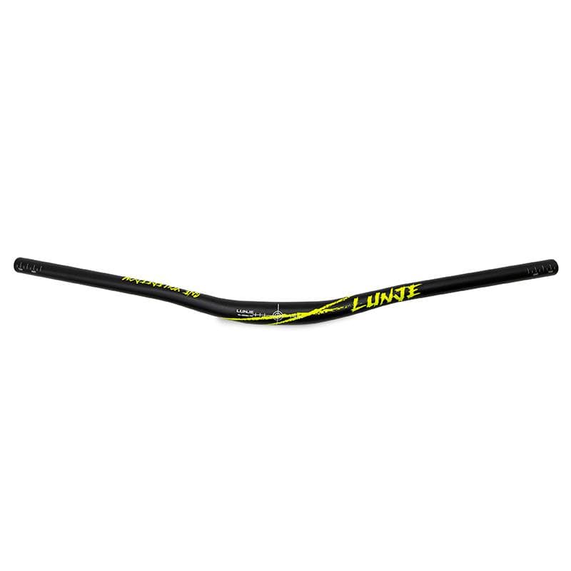 Handlebar 720mm with rise 25mm black-green