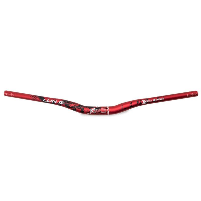 Lenker 720 mm mit 25 mm Erhöhung, rot-schwarz