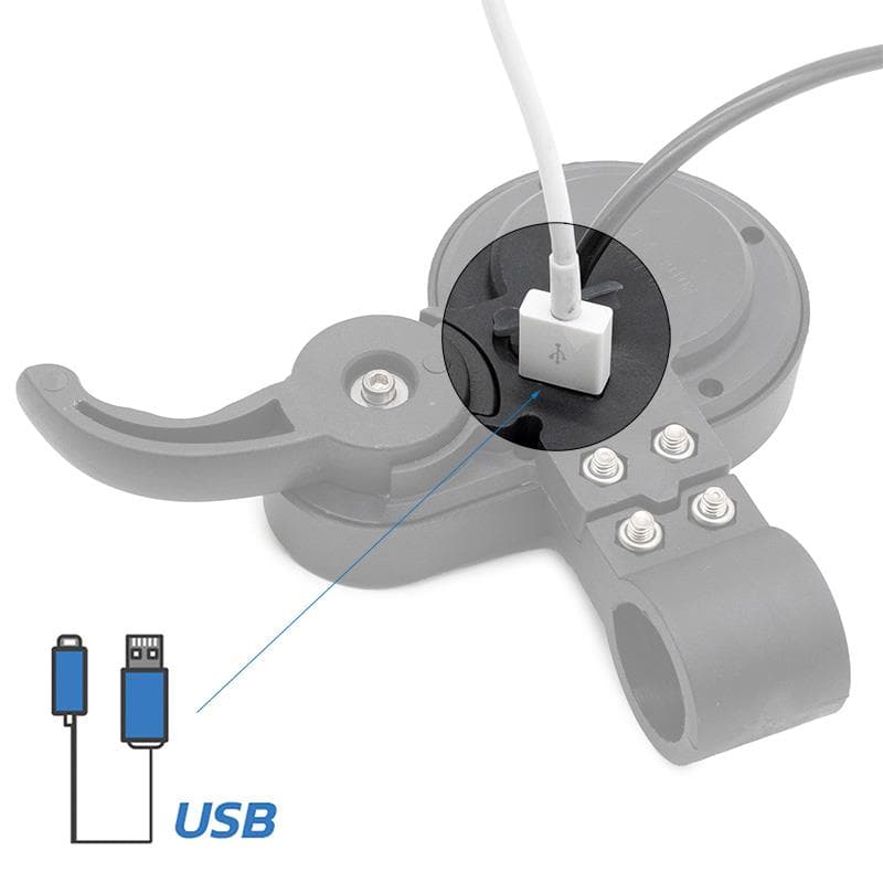 Anzeige QS-S4 36-72V 6-polig mit Fingerbeschleuniger