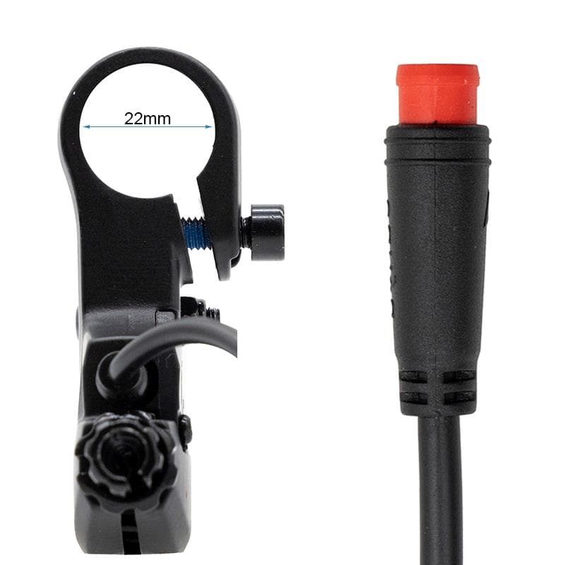 Bremshebel mit Sensor und Spanner L für Smartgyro - Wasserdichter Stecker
