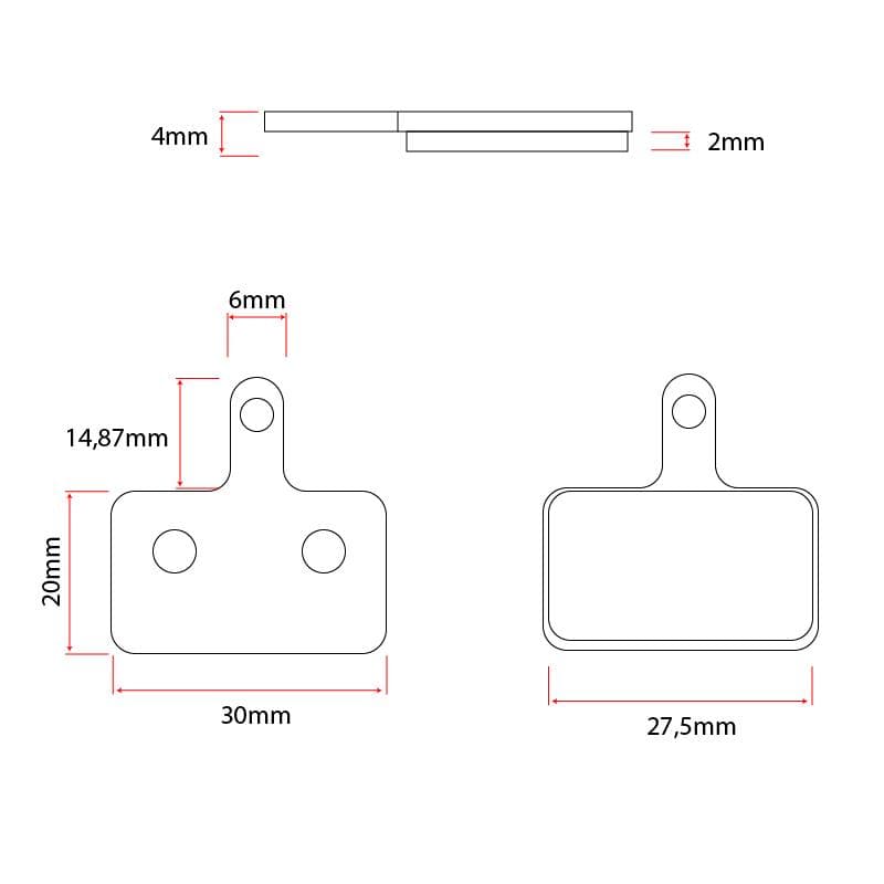 RT004-R Block Harz [Zoom] - 2 Sets