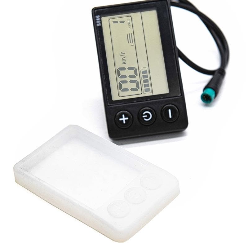 Weißer wasserdichter Silikonschutz für Display S866