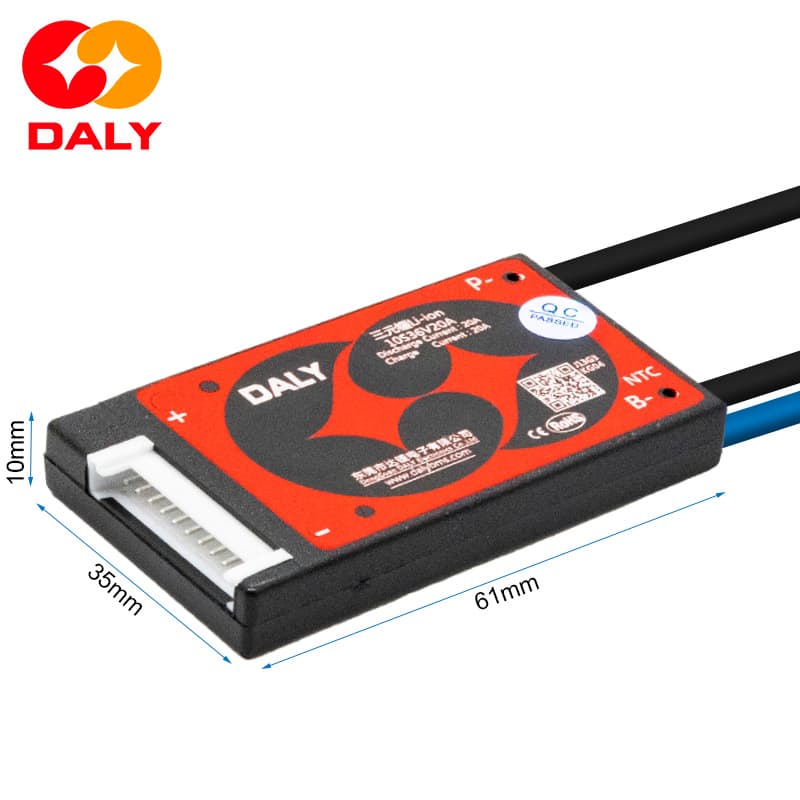 BMS 10S 36V 20A [DALY] Neue Generation