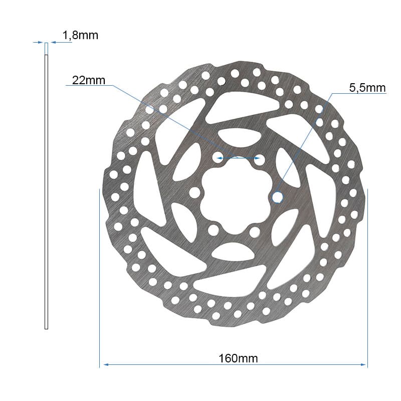 Bremsscheibe EWD003 - 160mm